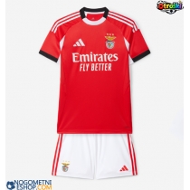 Otroški Nogometni dresi Benfica Domači 2025-26 Kratek Rokav (+ Kratke hlače)